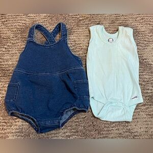Baby 3 Month Overall & Onesie Bundle
